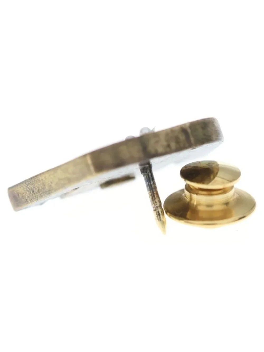 Chanel Pin Brooch Black Gold
